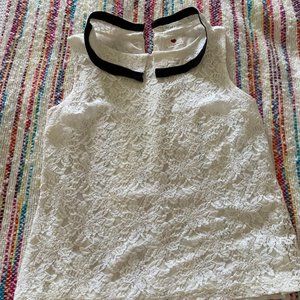 Sleeveless lace women top- Imported